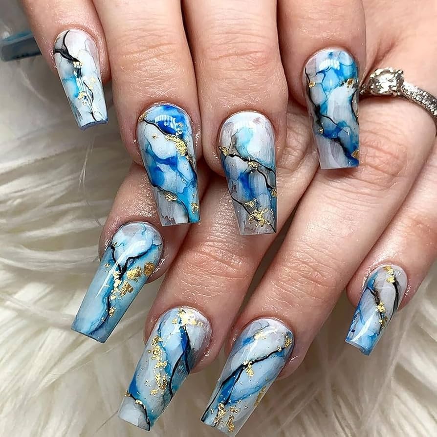 Marble Nail Design